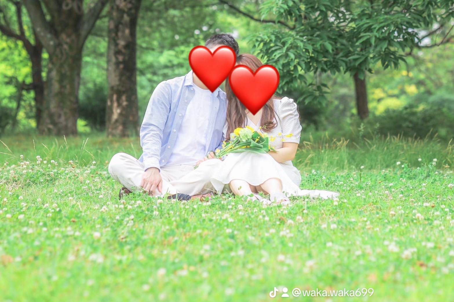 成婚されたご夫婦のお写真