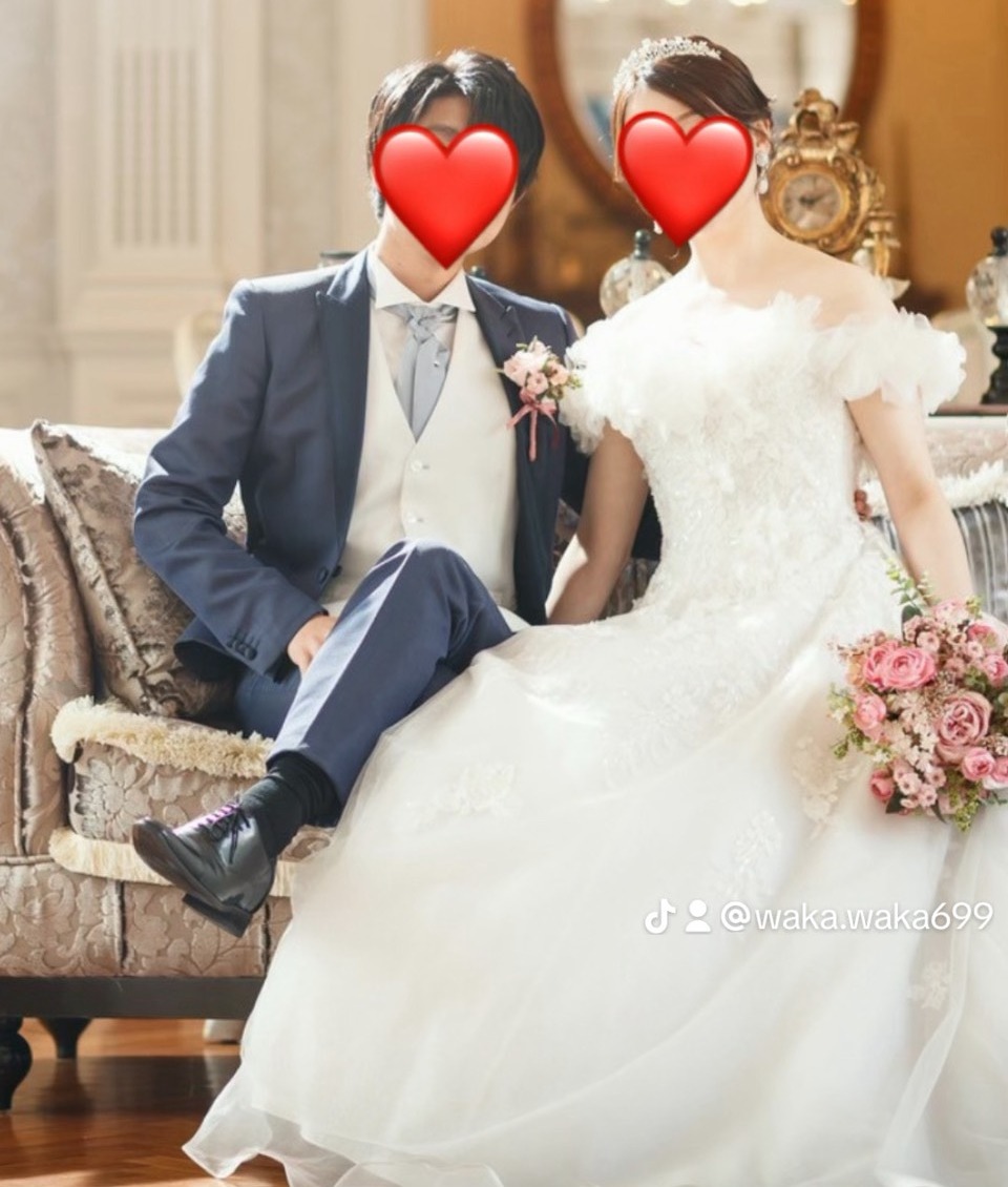 成婚されたご夫婦のお写真