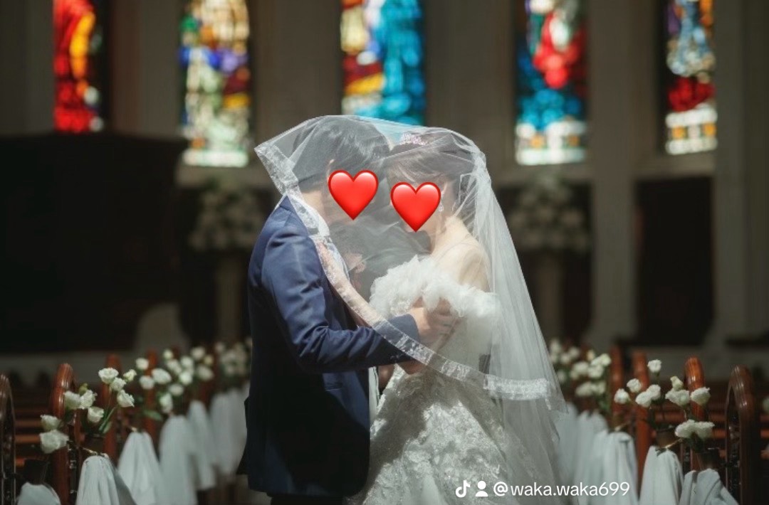 成婚されたご夫婦のお写真
